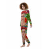 Serape Frida Kahlo Print Women's Pajamas-grizzshop