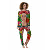 Serape Frida Kahlo Print Women's Pajamas-grizzshop