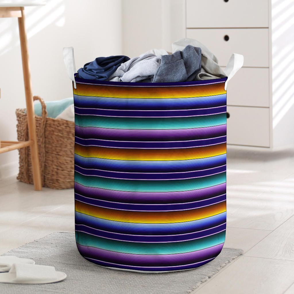 Serape Laundry Basket-grizzshop