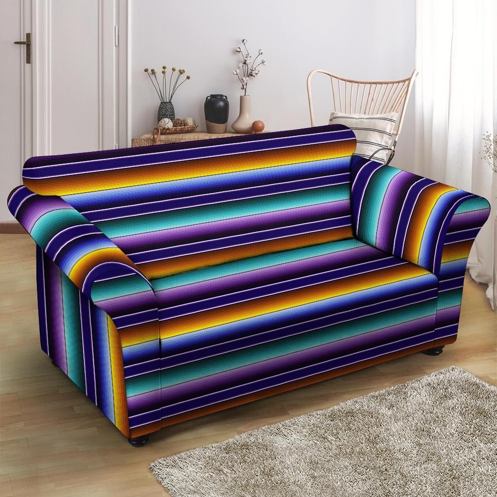 Serape Loveseat Cover-grizzshop