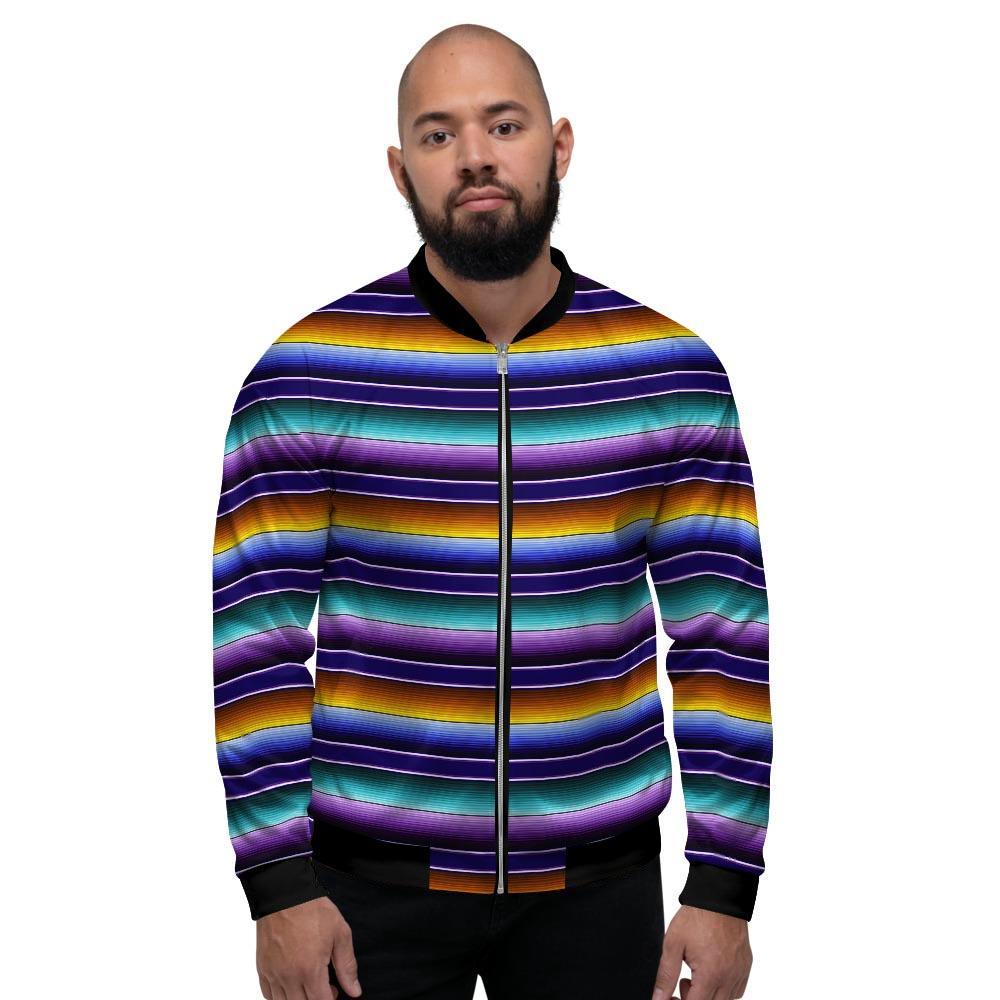 Serape Men's Bomber Jacket-grizzshop