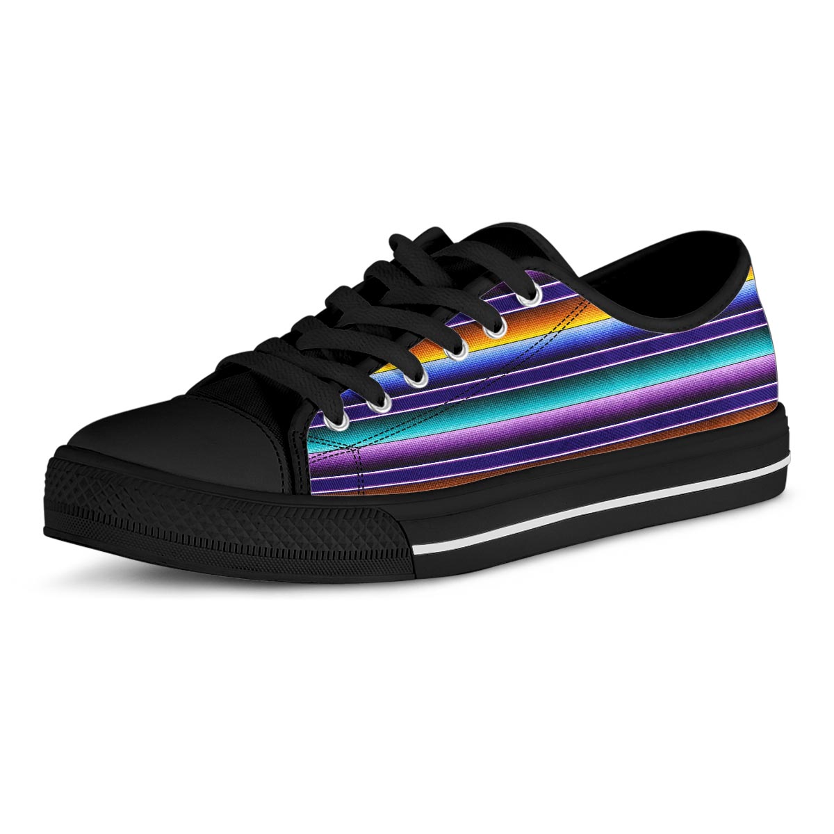 Serape Men's Low Top Shoes-grizzshop