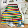 Serape Mexican Blanket Baja Pattern Print Blanket-grizzshop