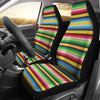 Serape Mexican Blanket Baja Pattern Print Universal Fit Car Seat Cover-grizzshop