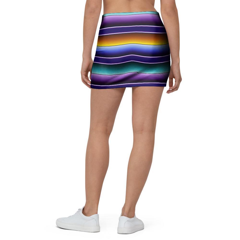 Serape Mini Skirt-grizzshop