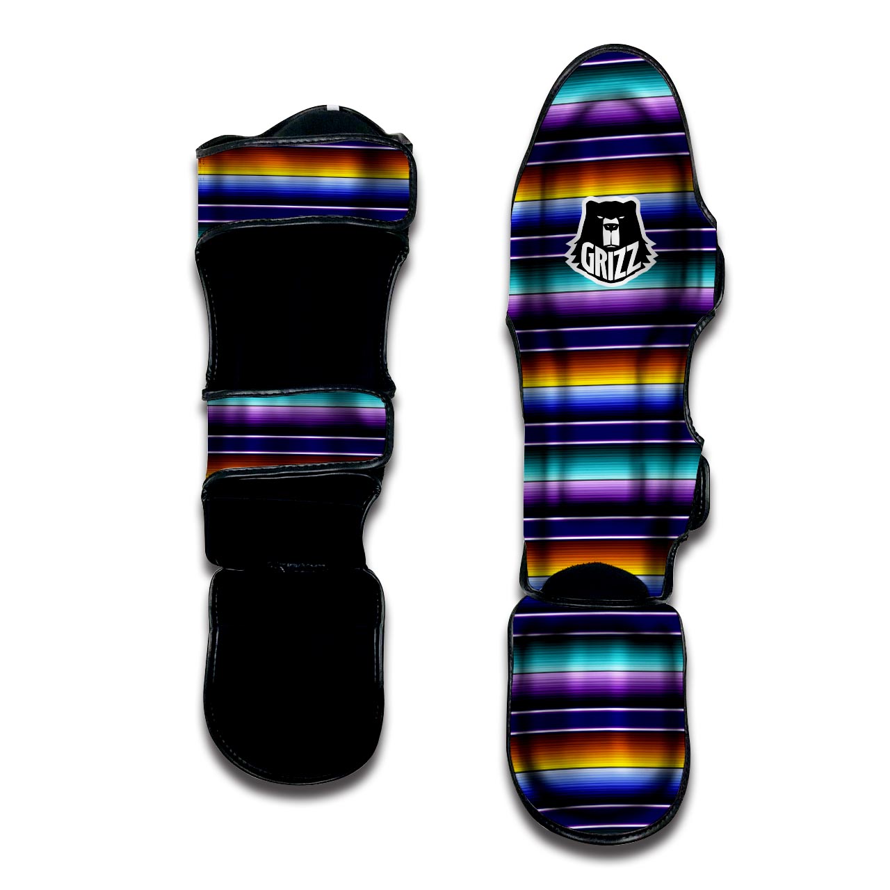 Serape Muay Thai Shin Guard-grizzshop