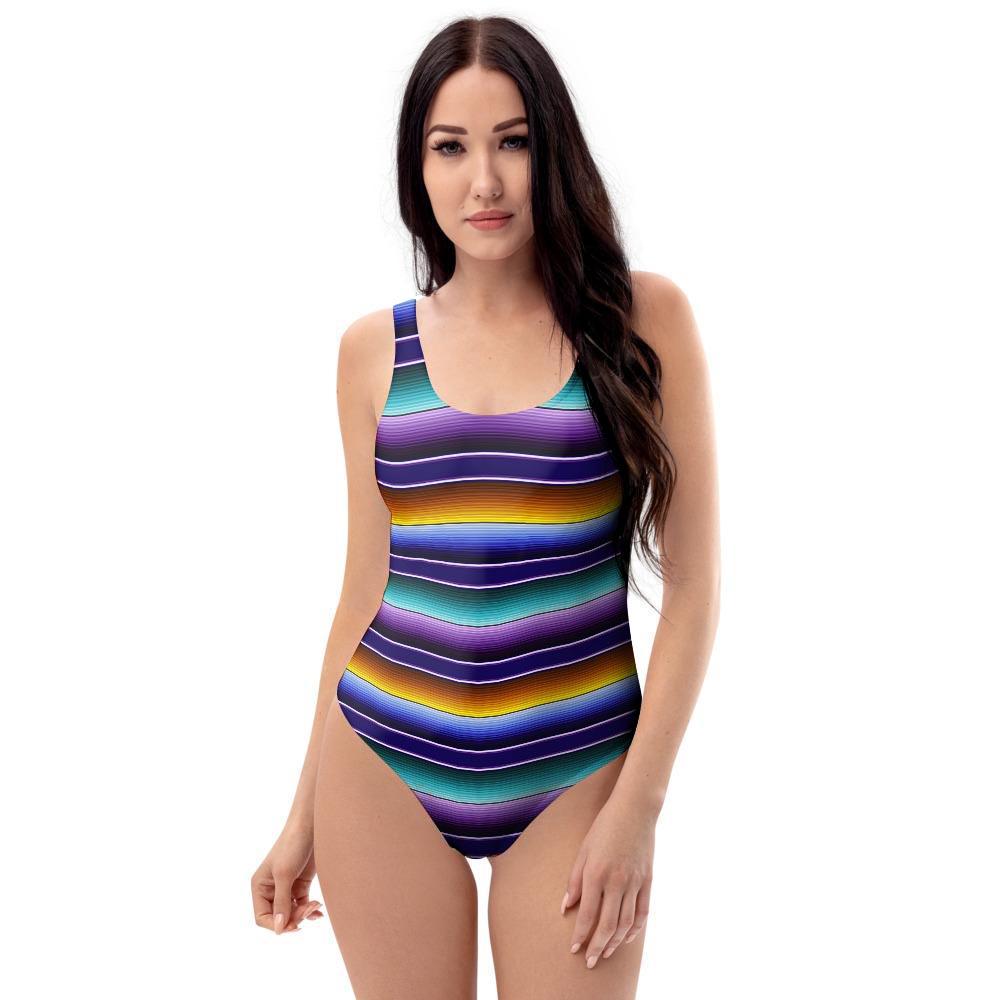 Serape One Piece Swimsuite-grizzshop