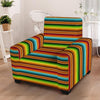 Serape Print Armchair Cover-grizzshop