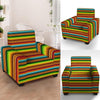 Serape Print Armchair Cover-grizzshop