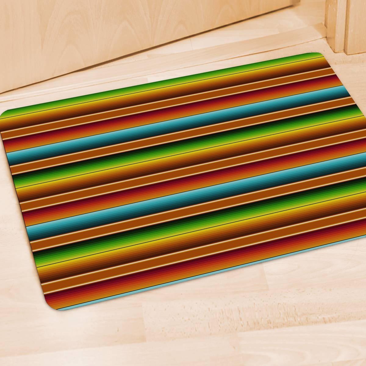 Serape Print Door Mat-grizzshop