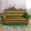 Serape Print Loveseat Cover-grizzshop