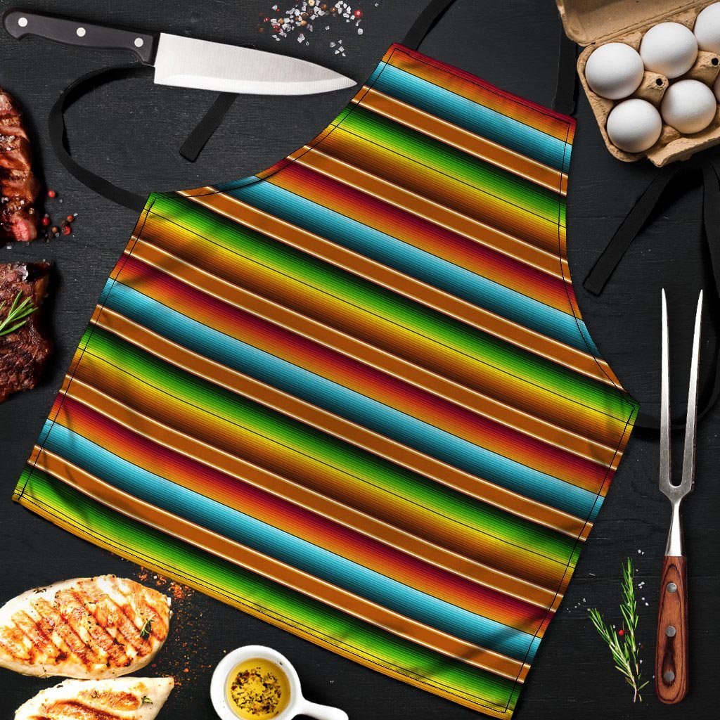 Serape Print Men's Apron-grizzshop