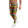 Serape Print Men's Leggings-grizzshop