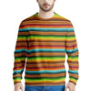 Serape Print Men's Sweatshirt-grizzshop