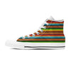 Serape Print Women's High Top Shoes-grizzshop