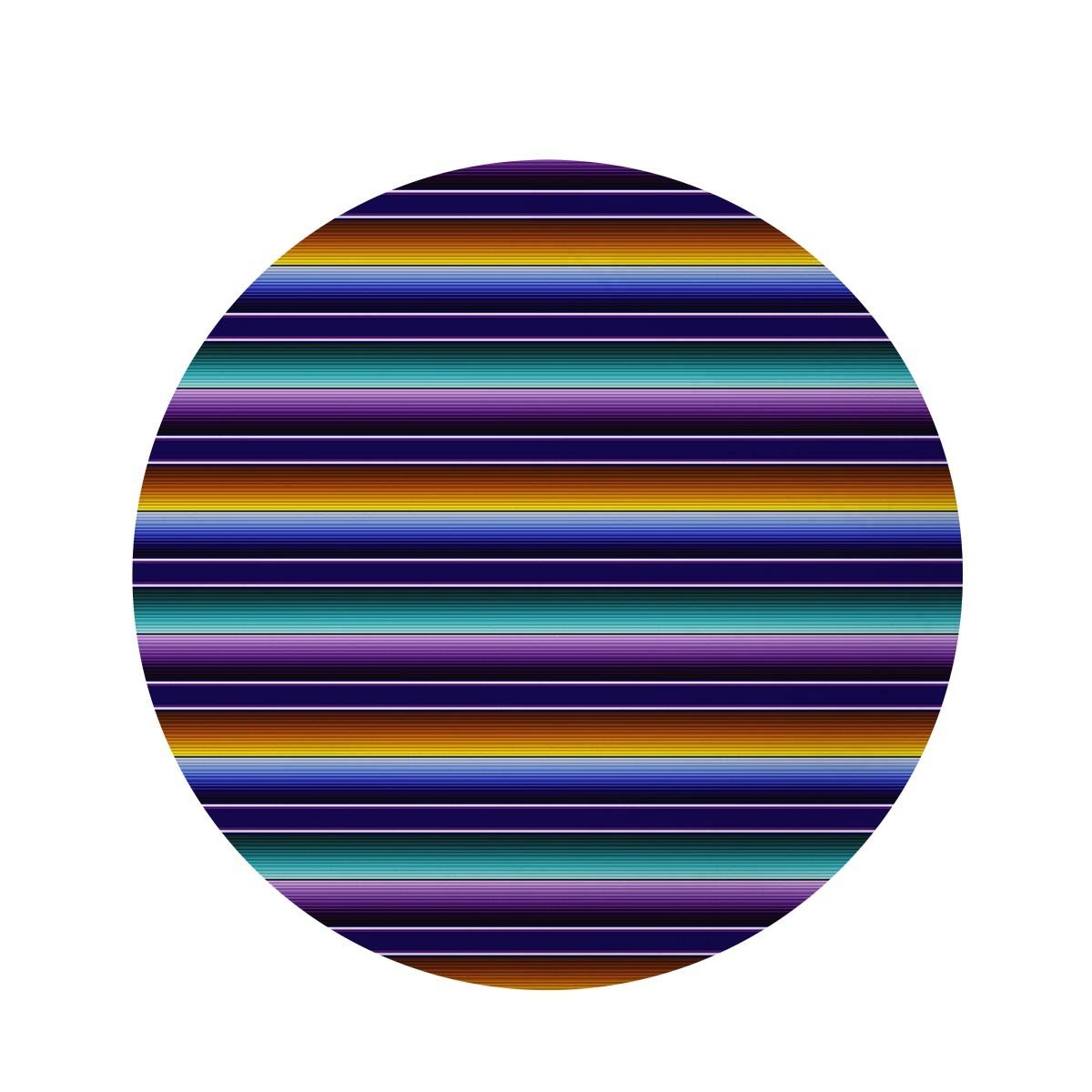 Serape Round Rug-grizzshop