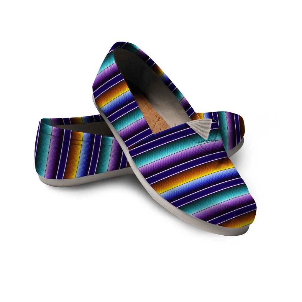 Serape Canvas Shoes-grizzshop