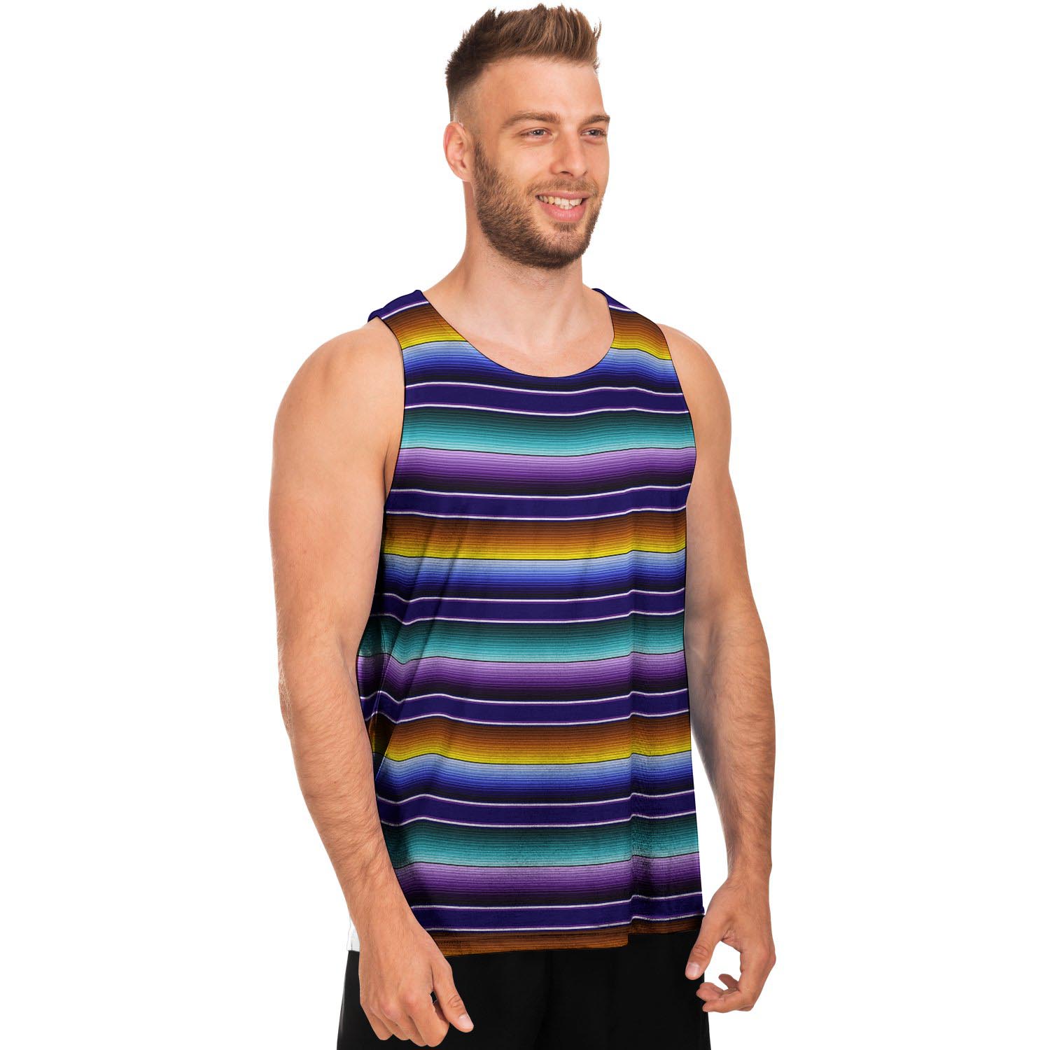 Serape Men's Tank Tops-grizzshop