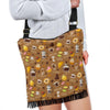 Set Coffee Pattern Print Crossbody bags-grizzshop