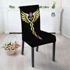 Seven Chakras Caduceus Print Dining Chair Slipcover-grizzshop