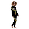 Seven Chakras Caduceus Print Women's Pajamas-grizzshop