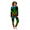 Seven Chakras Spiritual Print Women's Pajamas-grizzshop