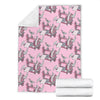 Sewing Machine Pattern Print Blanket-grizzshop