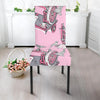 Sewing Machine Pattern Print Chair Cover-grizzshop