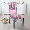 Sewing Machine Pattern Print Chair Cover-grizzshop