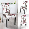 Sewing Machine Print Pattern Chair Cover-grizzshop