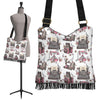 Sewing Machine Print Pattern Crossbody Bags-grizzshop