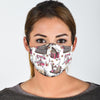 Sewing Machine Print Pattern Face Mask-grizzshop