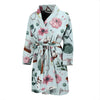 Sewing Pattern Print Men Long Robe-grizzshop