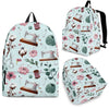 Sewing Pattern Print Premium Backpack-grizzshop