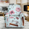 Sewing Pattern Print Recliner Cover-grizzshop