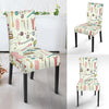 Sewing Print Pattern Chair Cover-grizzshop