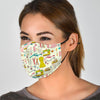 Sewing Print Pattern Face Mask-grizzshop