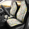 Sewing Print Pattern Universal Fit Car Seat Cover-grizzshop