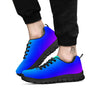 Shades Rainbow Print Pattern Black Sneaker-grizzshop