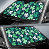 Shamrock Pattern Print Car Sun Shade-grizzshop