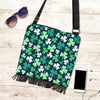 Shamrock Pattern Print Crossbody bags-grizzshop