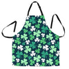 Shamrock Pattern Print Men's Apron-grizzshop