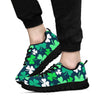 Shamrock Pattern Print Sneaker Shoes For Men Women-grizzshop