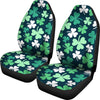 Shamrock Pattern Print Universal Fit Car Seat Covers-grizzshop