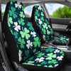 Shamrock Pattern Print Universal Fit Car Seat Covers-grizzshop