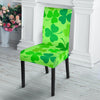 Shamrock St Patrick's Day Pattern Print Chair Cover-grizzshop