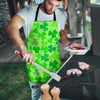 Shamrock St Patrick's Day Pattern Print Men's Apron-grizzshop