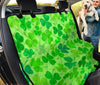 Shamrock St Patrick's Day Pattern Print Pet Car Seat Cover-grizzshop