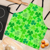 Shamrock St Patrick's Day Pattern Print Women's Apron-grizzshop