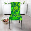 Shamrock St Patrick's Day Print Pattern Chair Cover-grizzshop